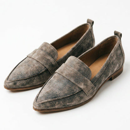 Scarlett - Elegant Black Loafers for Women