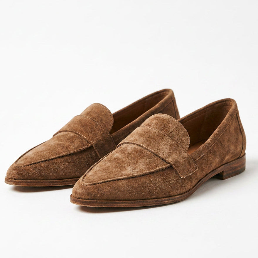 Scarlett - Elegant Black Loafers for Women