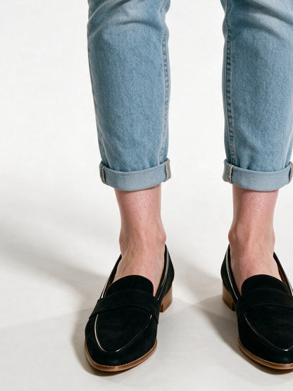 Scarlett - Elegant Black Loafers for Women - view 1