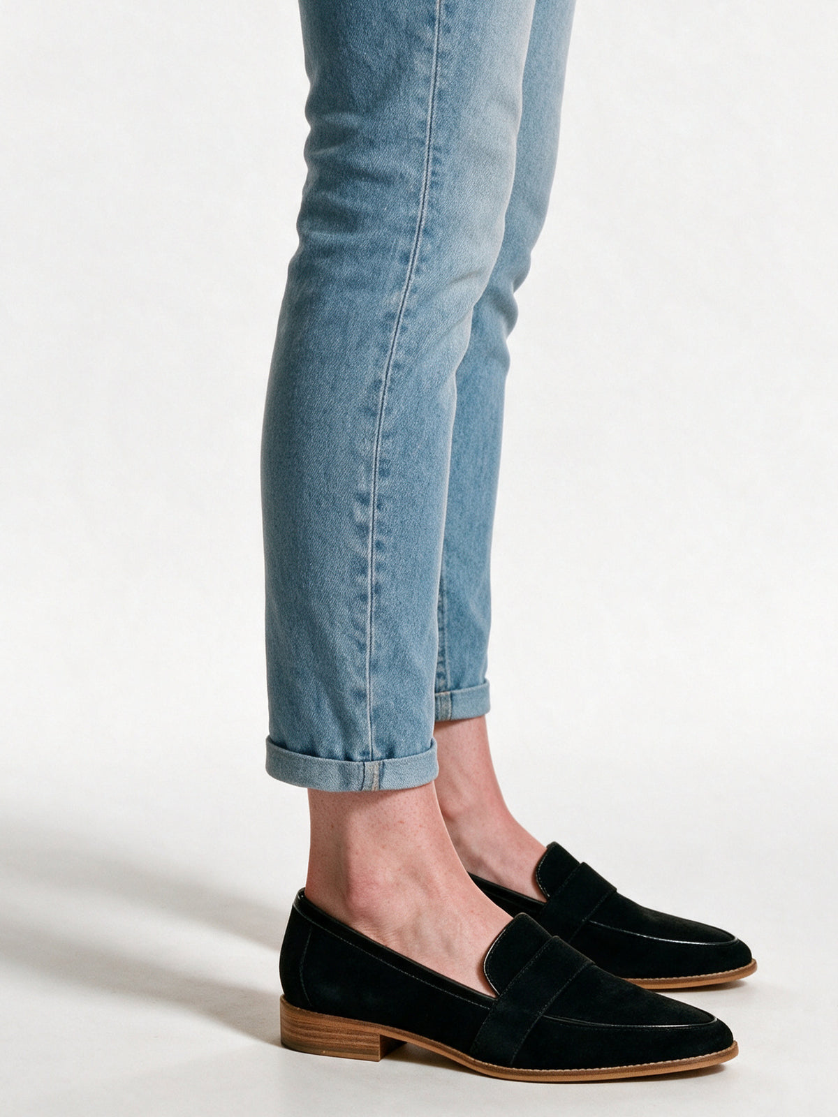 Scarlett - Elegant Black Loafers for Women - view 2
