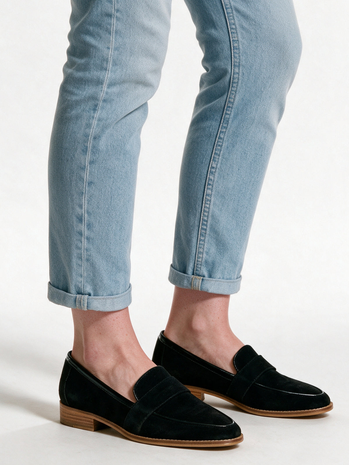 Scarlett - Elegant Black Loafers for Women - view 3