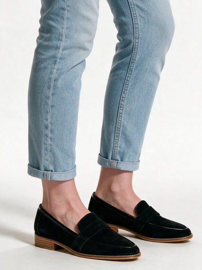 Scarlett - Elegant Black Loafers for Women - view 3