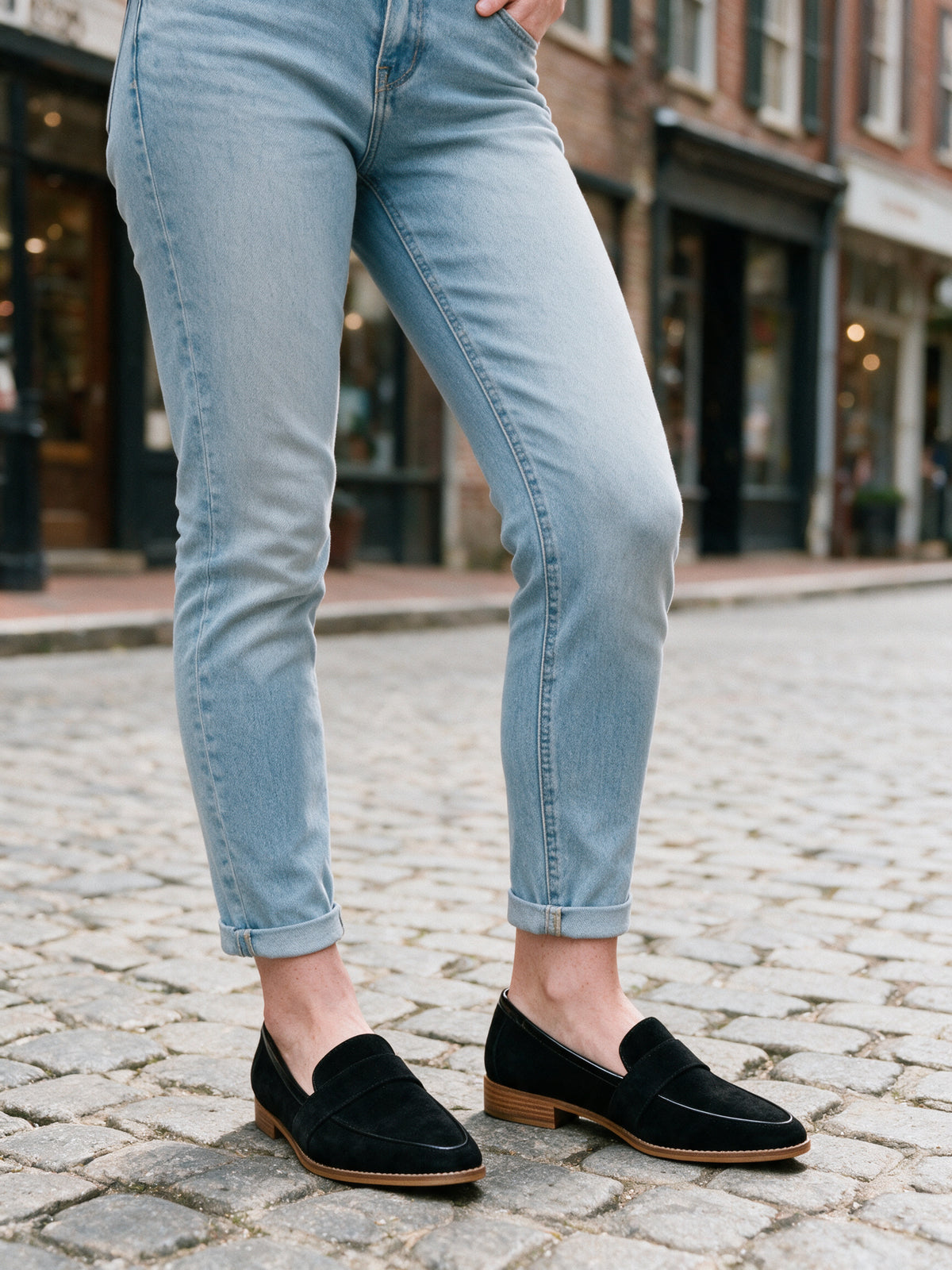 Scarlett - Elegant Black Loafers for Women - view 4