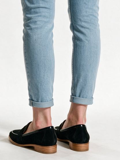 Scarlett - Elegant Black Loafers for Women - view 5