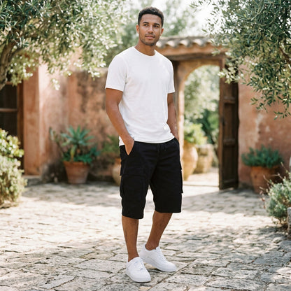 Sebastian - Stylish Men's Cargo Shorts with Multi Pockets