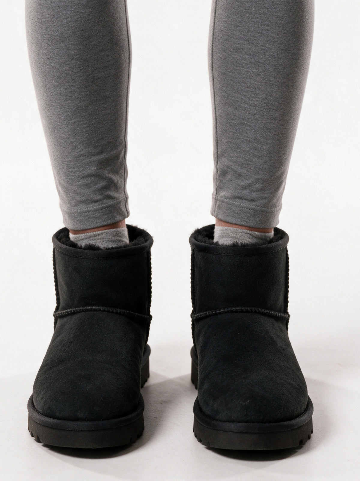 Siri - Women's Classic Pull On Boots in Seven Styles - Black Mini