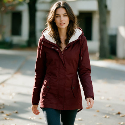 Skyler - Stylish Hooded Winter Coat for Women
