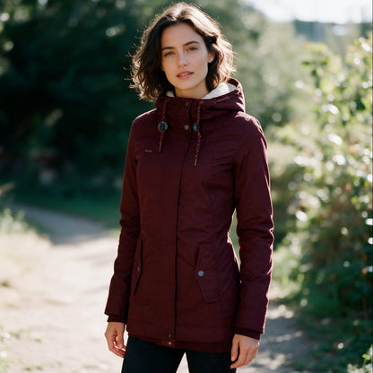 Skyler - Stylish Hooded Winter Coat for Women