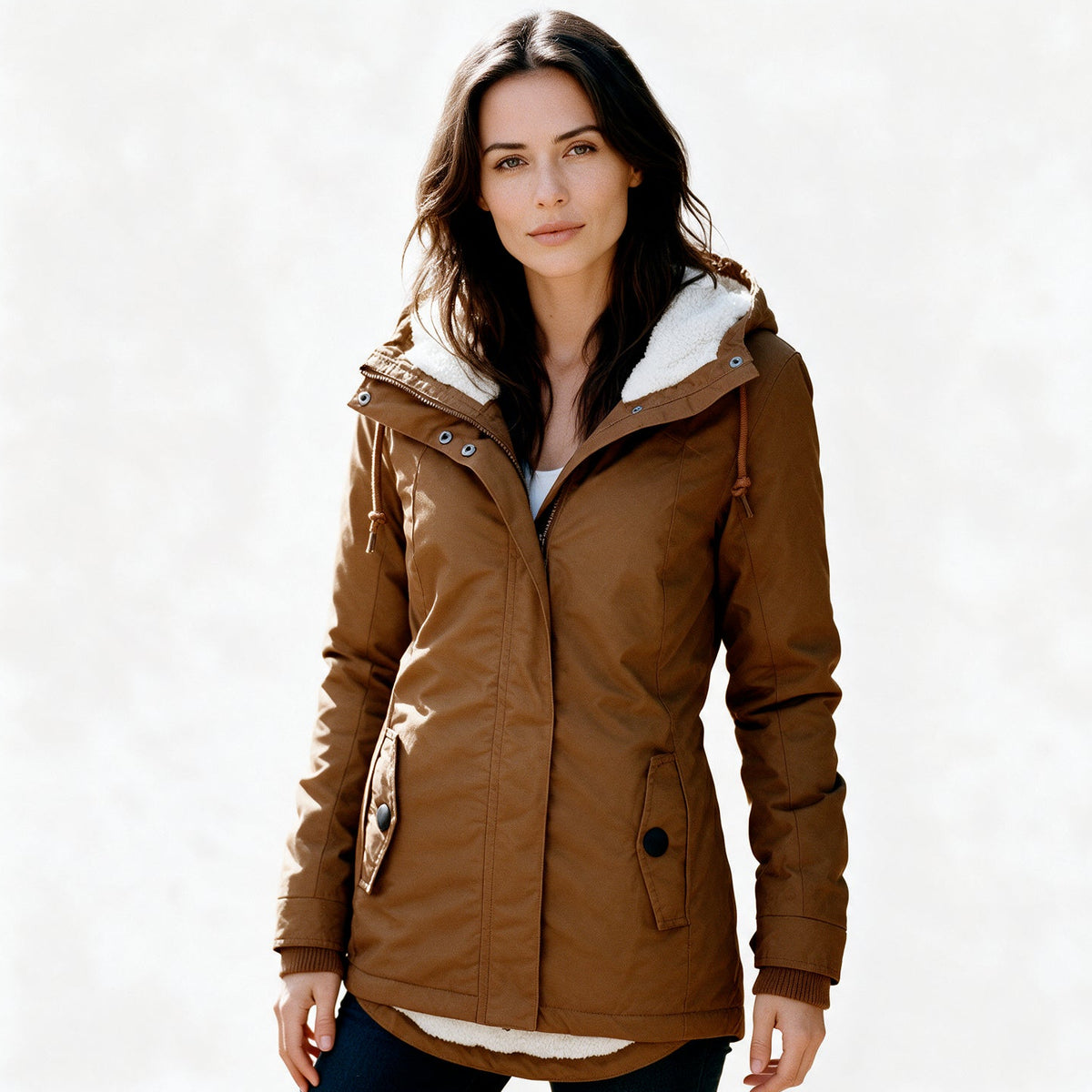 Skyler - Stylish Hooded Winter Coat for Women