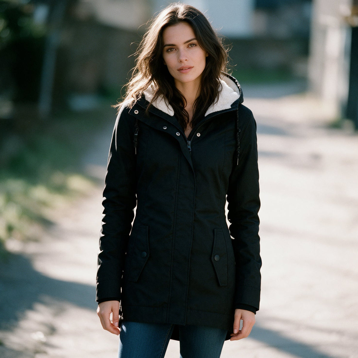 Skyler - Stylish Hooded Winter Coat for Women