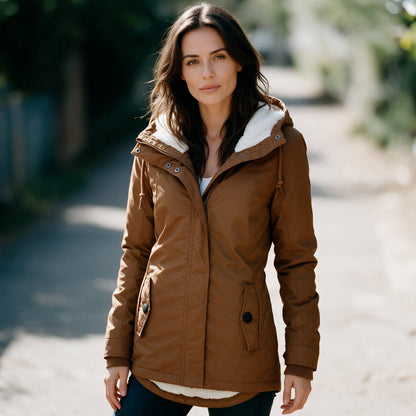 Skyler - Stylish Hooded Winter Coat for Women