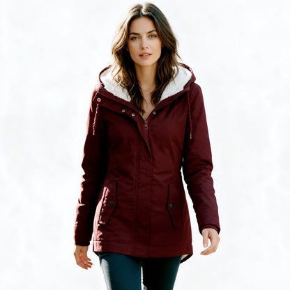 Skyler - Stylish Hooded Winter Coat for Women