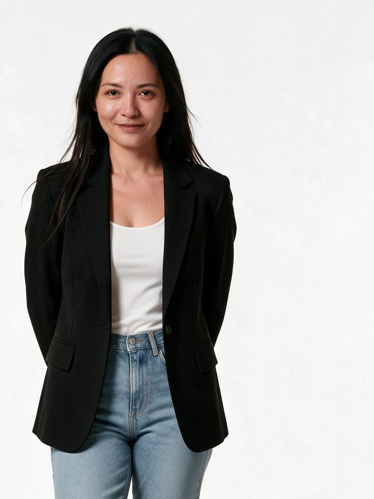 Sophia - Women's Tailored Single Button Blazer - view 1