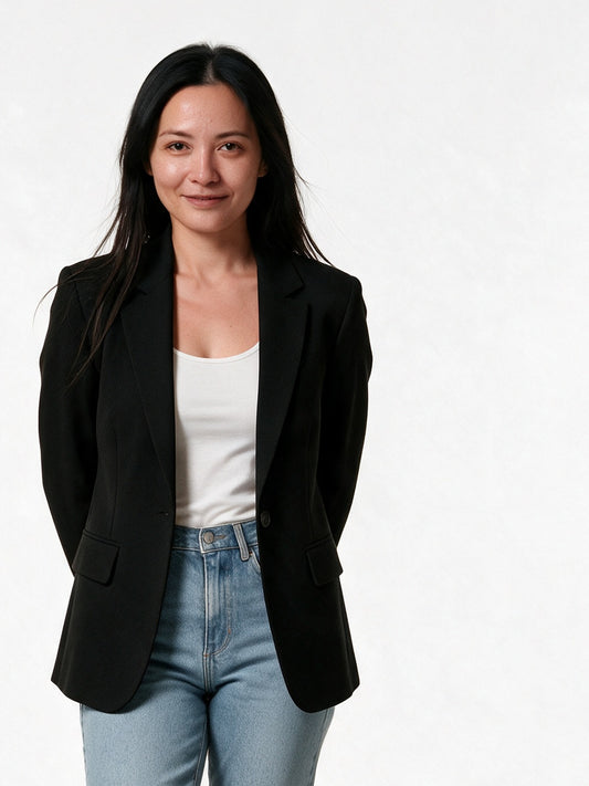 Sophia - Women's Tailored Single Button Blazer - view 1