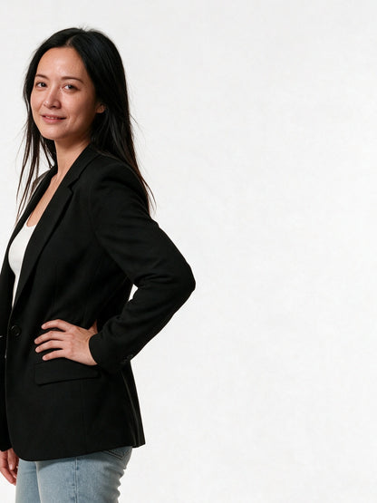 Sophia - Women's Tailored Single Button Blazer - view 2