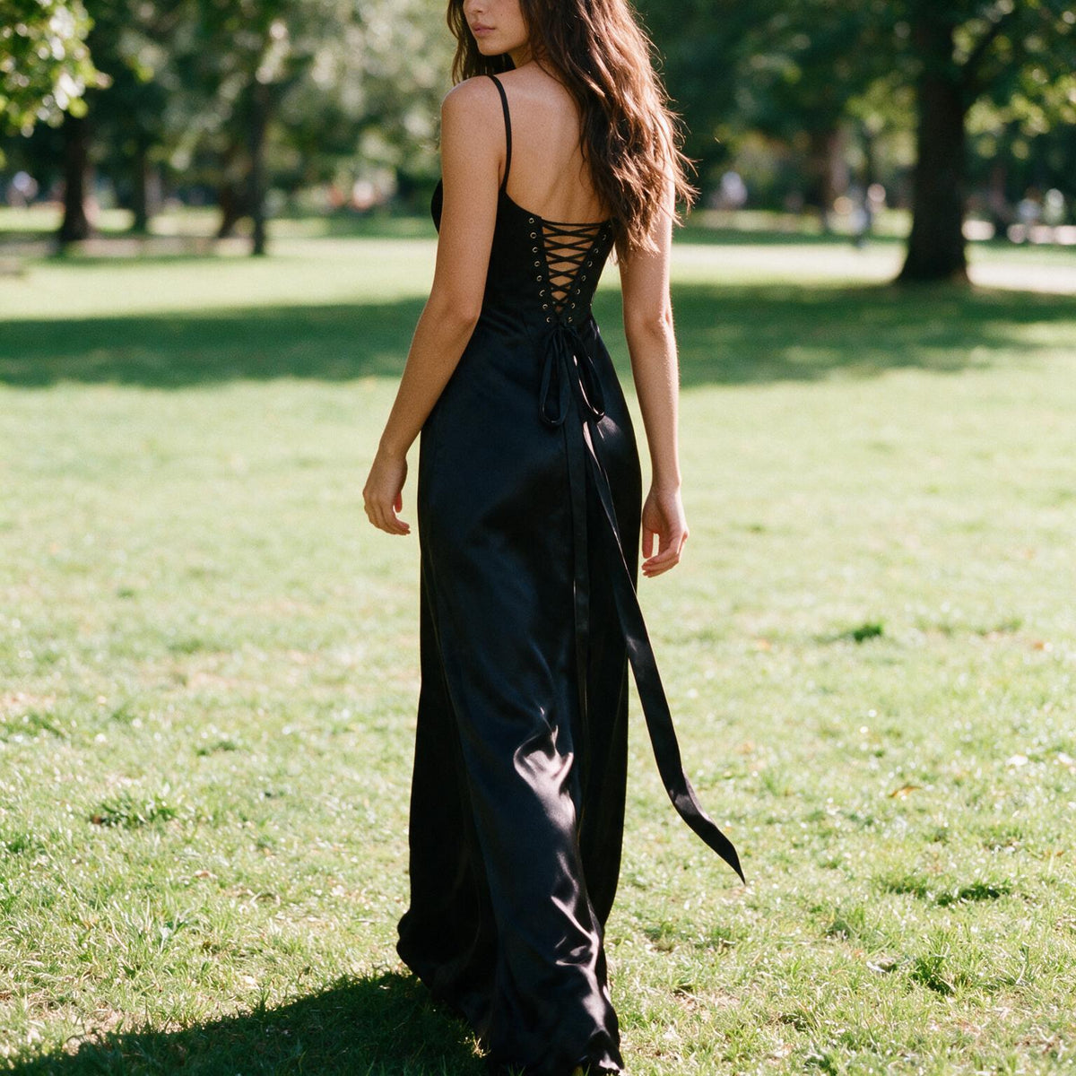 Tatianne - Elegant White Corset Maxi Dress for Women