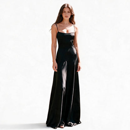 Tatianne - Elegant White Corset Maxi Dress for Women