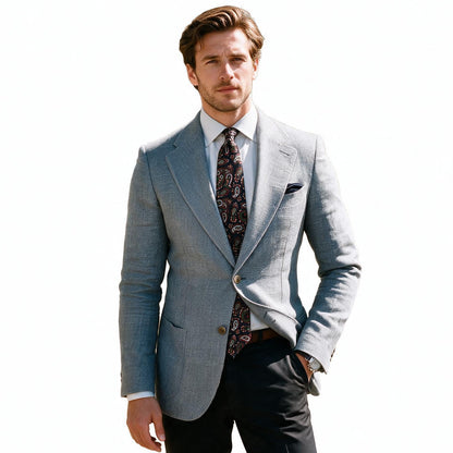 Theodore - Textured Tailored Blazer Jacket for Sprin