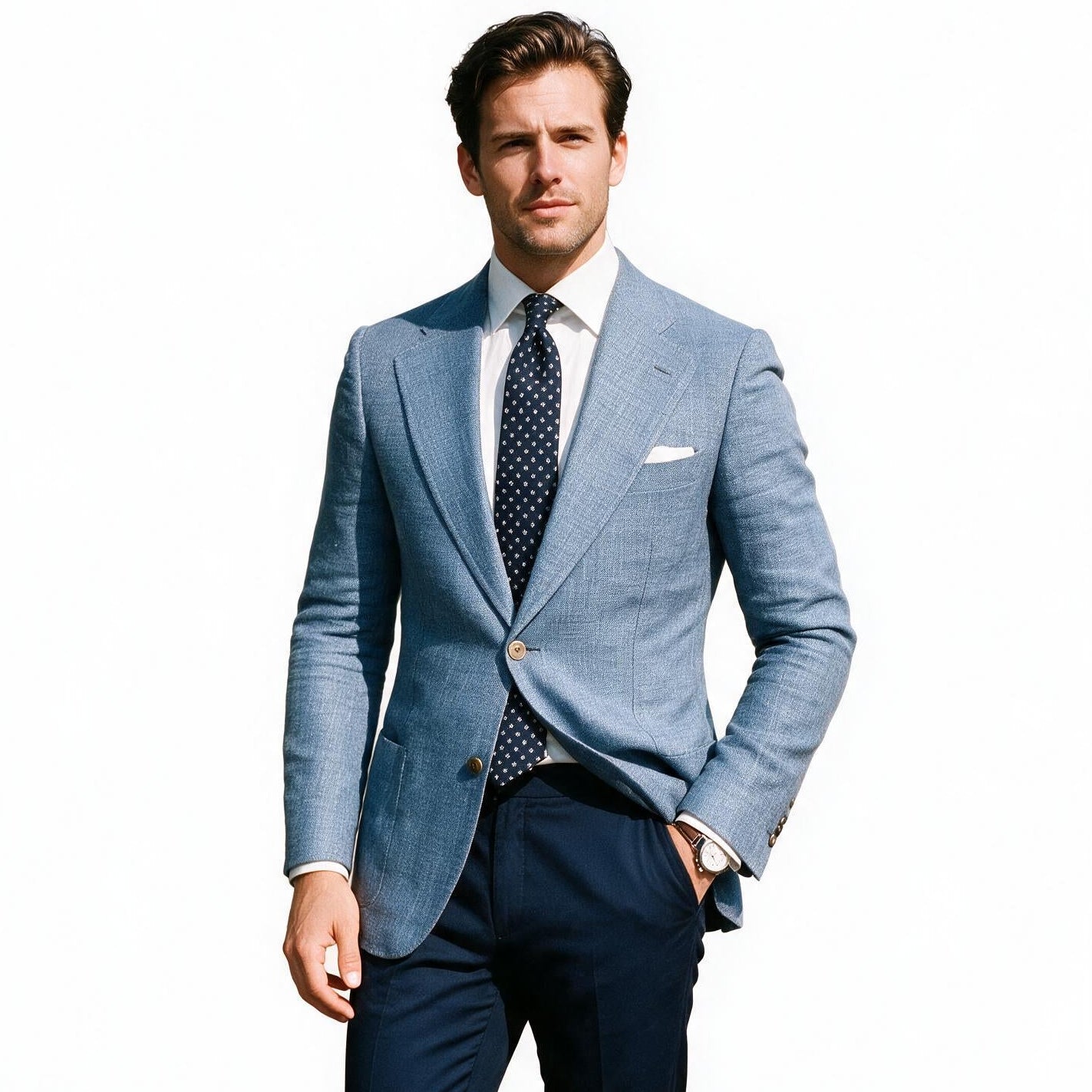 Theodore - Textured Tailored Blazer Jacket for Sprin