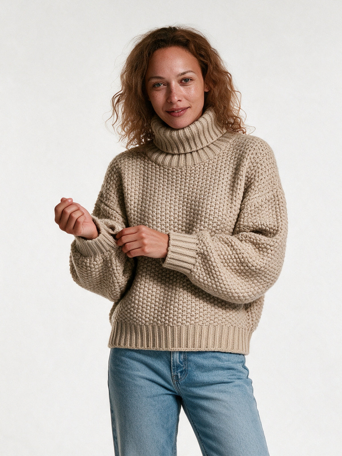 Thick Oversized Women's Sweater - view 1