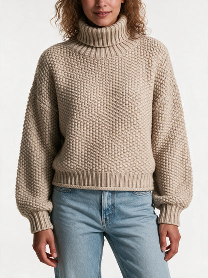 Thick Oversized Women's Sweater - view 3