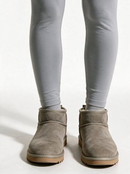 Tiril - Women's Ultra Mini Platform Pull On Boots - Sand