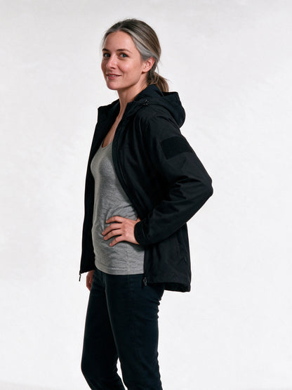 Trond - Unisex Two Tone Hooded Mountain Jacket - view 2