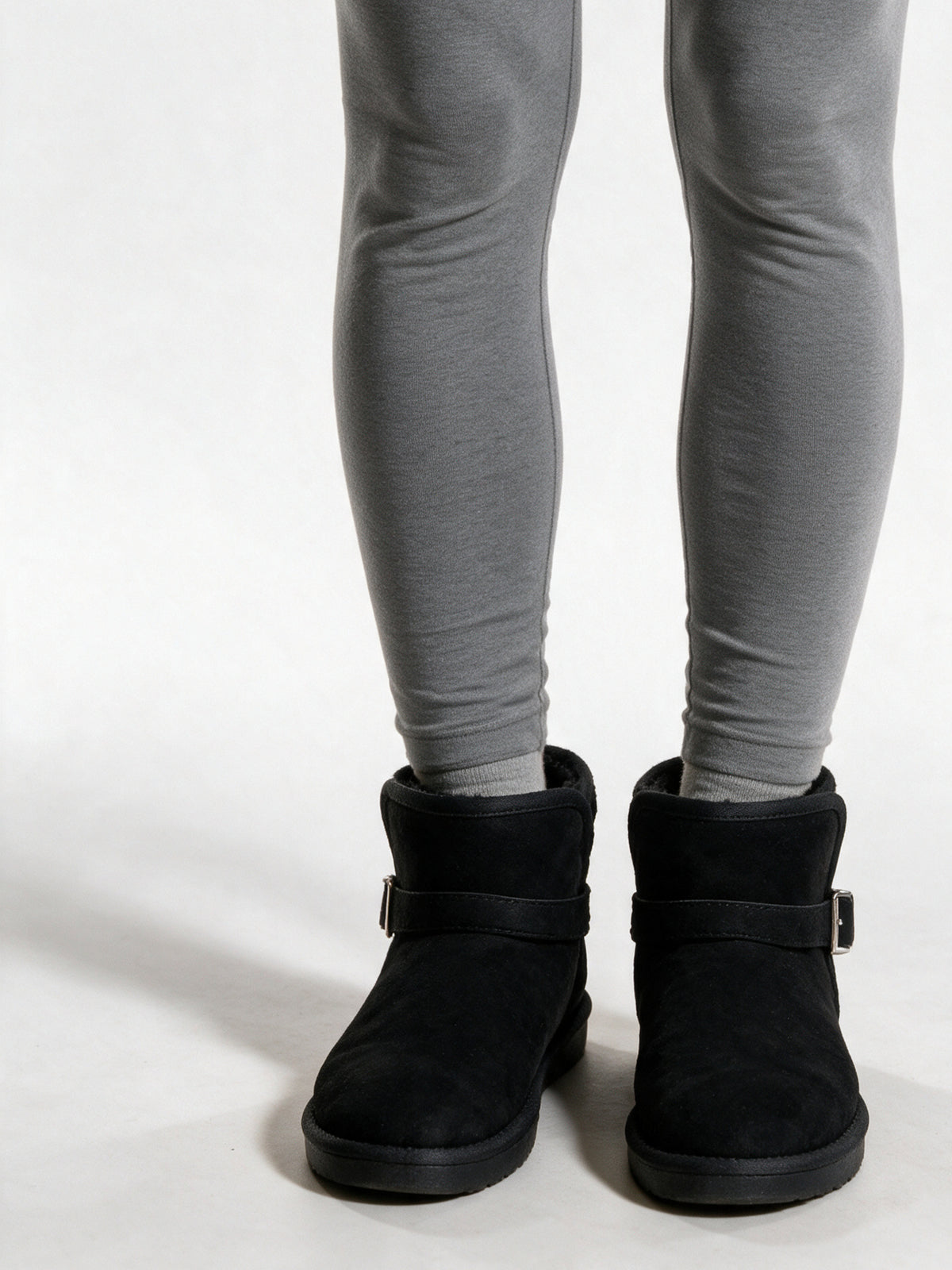 Vilde - Women's Mini Pull On Boots with Buckle Strap - view 1