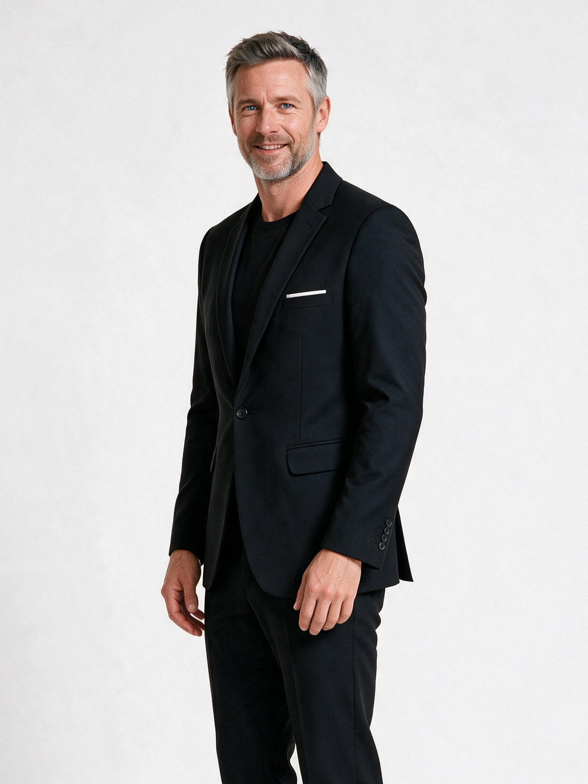 Vincent - Men's Slim Fit One Button Blazer - view 2