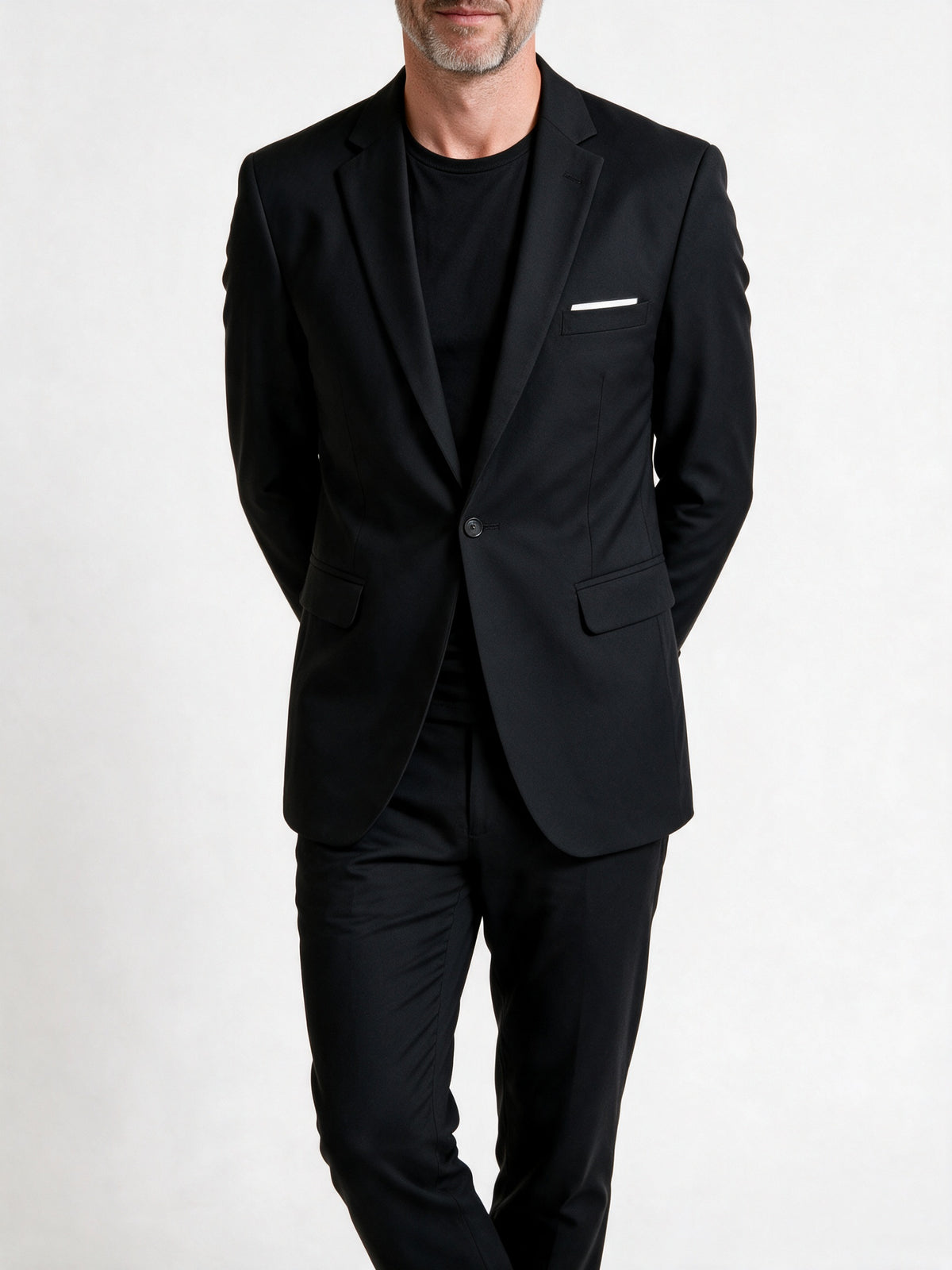Vincent - Men's Slim Fit One Button Blazer - view 3