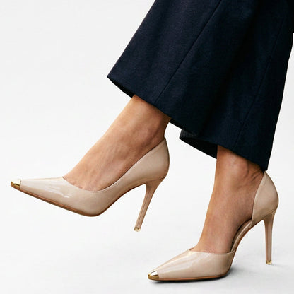 Juliette - Comfortable Closed Toe Heels for Women