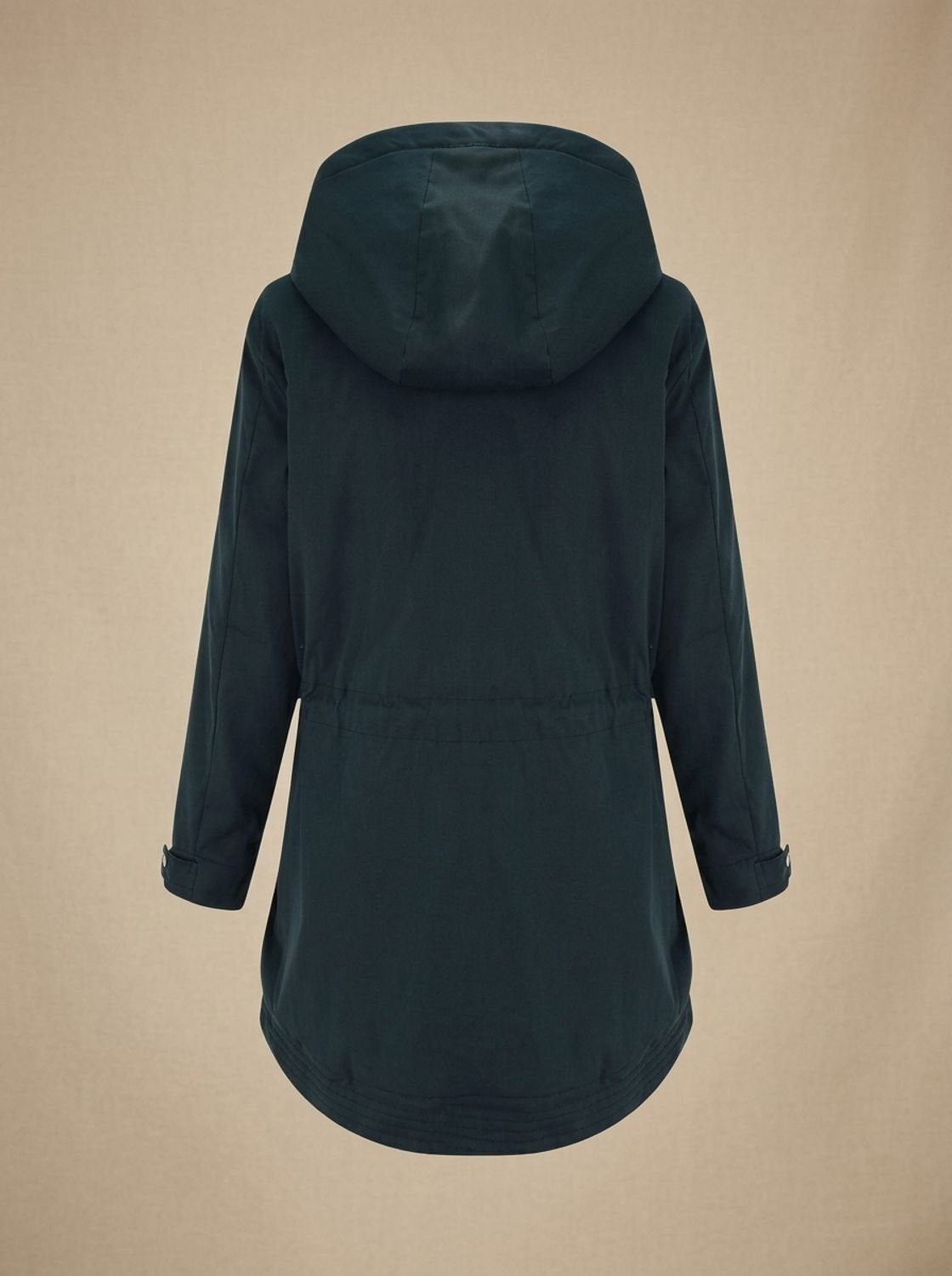 Madison - Hooded Parka Coat with Adjustable Waist
