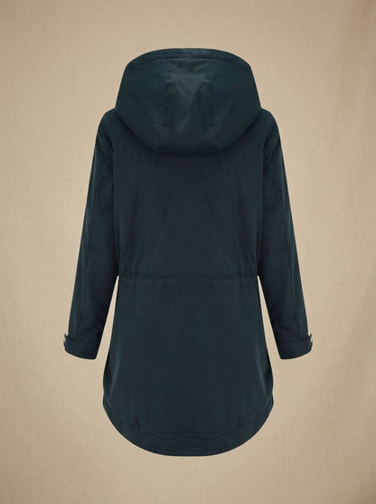 Madison - Hooded Parka Coat with Adjustable Waist
