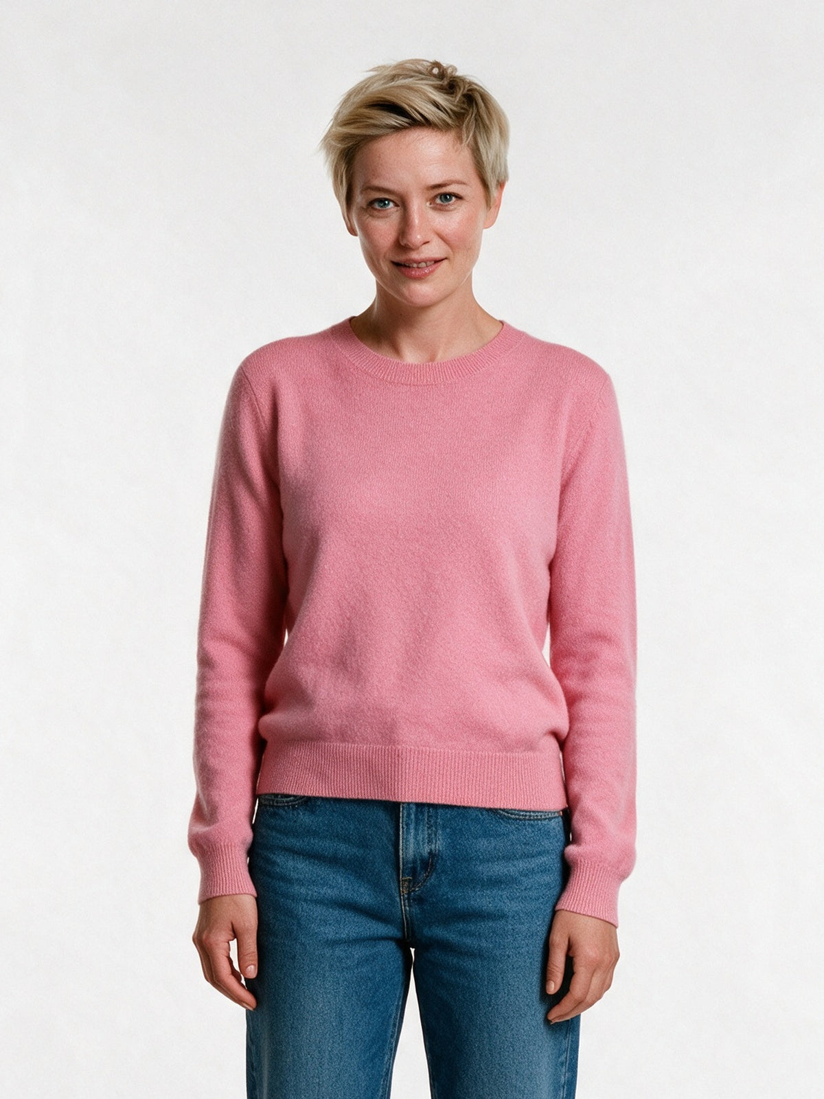 Yara - Women's Soft Knit Crew Neck Pullover - view 1