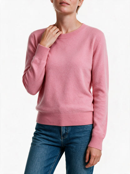 Yara - Women's Soft Knit Crew Neck Pullover - view 3