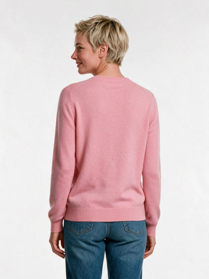 Yara - Women's Soft Knit Crew Neck Pullover - view 5